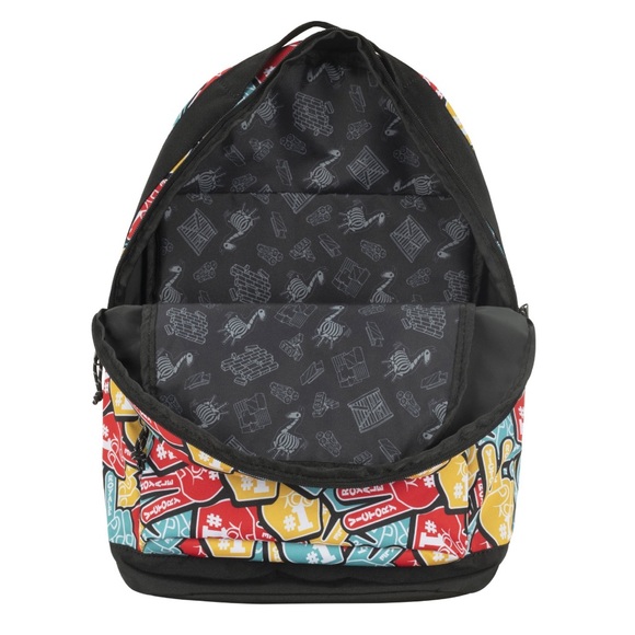 18" Licensed FORTNITE Red Yellow #1 Victory Royale Logo Backpack Laptop Bag - Picture 4 of 7